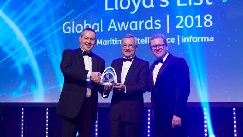 חברת OOCL קיבלה את פרס ״חברת השנה״ בטקס הפרסים השנתי של לויד׳ס